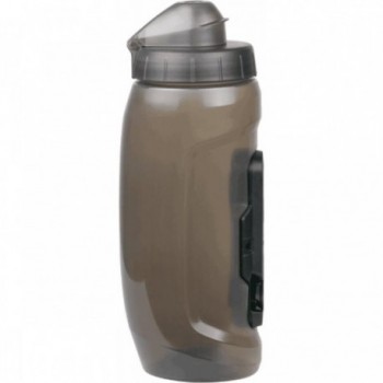 Gray 590ml Water Bottle with Protective Capsule for E-Bike, Mounting Screws Included - 1