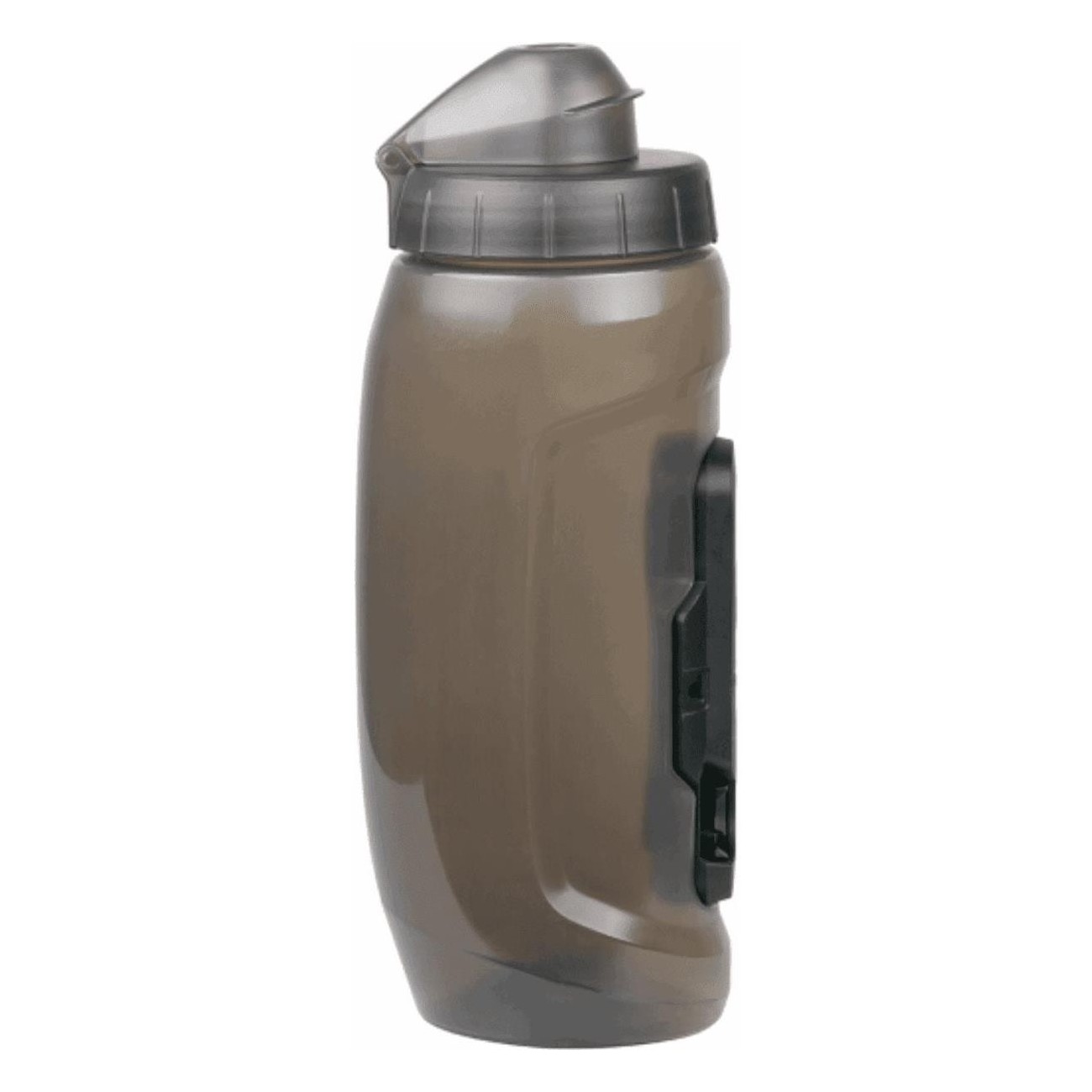 Gray 590ml Water Bottle with Protective Capsule for E-Bike, Mounting Screws Included - 1