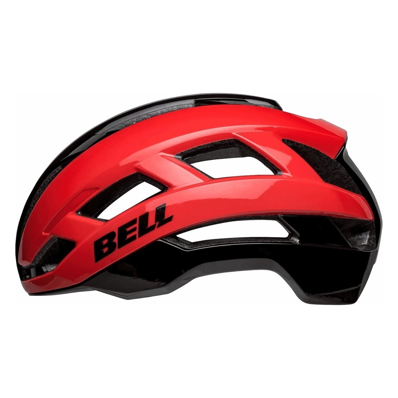 Falcon XR MIPS Helmet Red/Black 55-59cm with Integrated LED Light - 2