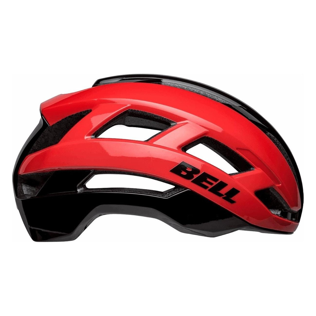 Falcon XR MIPS Helmet Red/Black 55-59cm with Integrated LED Light - 4