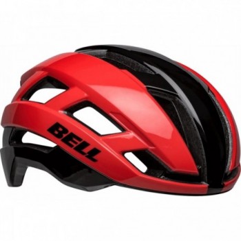 Falcon XR MIPS Helmet Red/Black 55-59cm with Integrated LED Light - 5