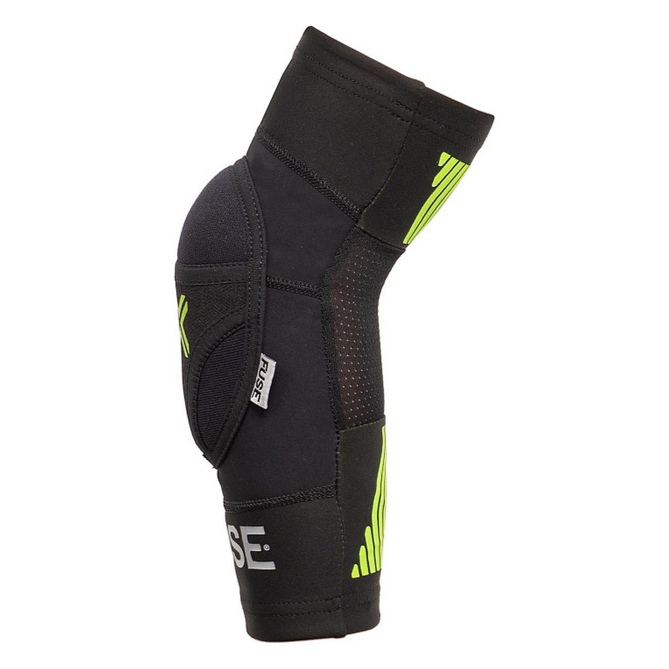 Fuse Omega M-L Elbow Pad Black and Neon Yellow with SAS-TEC Protection - 3