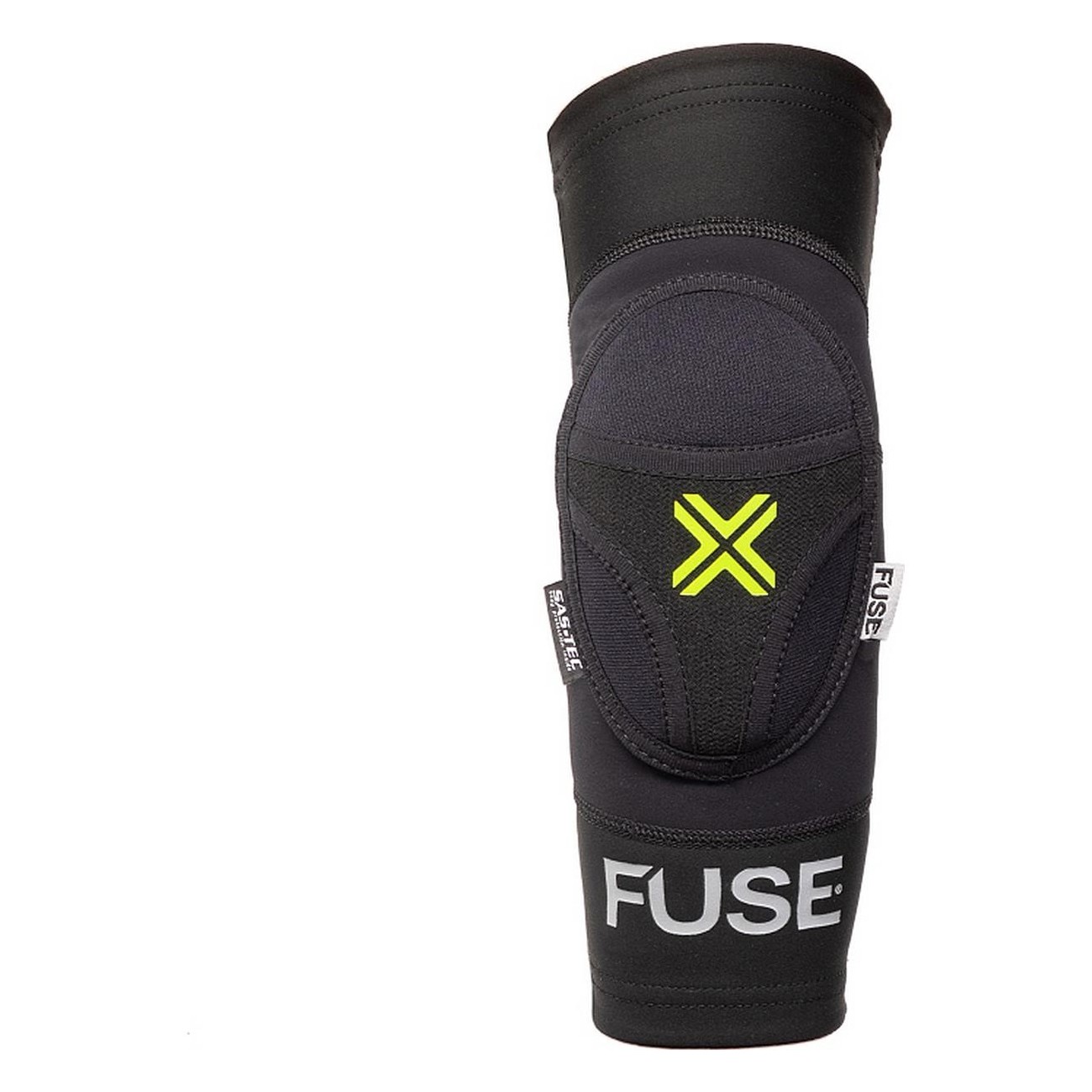 Fuse Omega M-L Elbow Pad Black and Neon Yellow with SAS-TEC Protection - 6