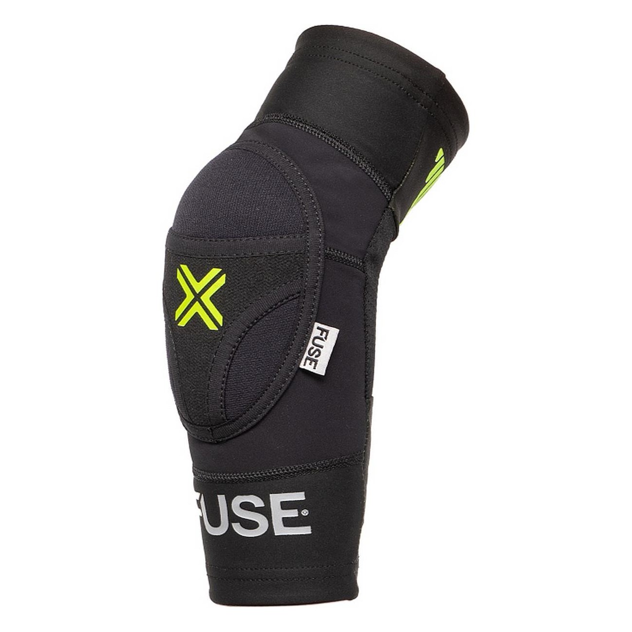 Fuse Omega M-L Elbow Pad Black and Neon Yellow with SAS-TEC Protection - 7