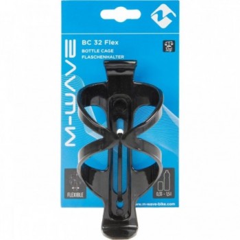 M-WAVE BC 32 Flex Black Flexible Bottle Holder for 0.33-1.5L Bottles - 4