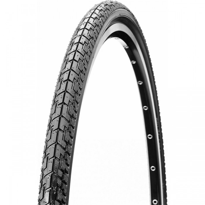 700x35 Black Rigid Tire for City Trekking - 670g, Durable and Reliable - 1