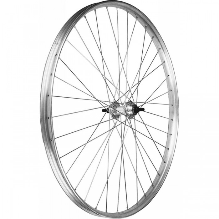 Ruota Anteriore 26' 3/8 in Alluminio con Cuscinetti e Perno 5/16' per V-brake - 1 - Ruote complete - 8053329968638