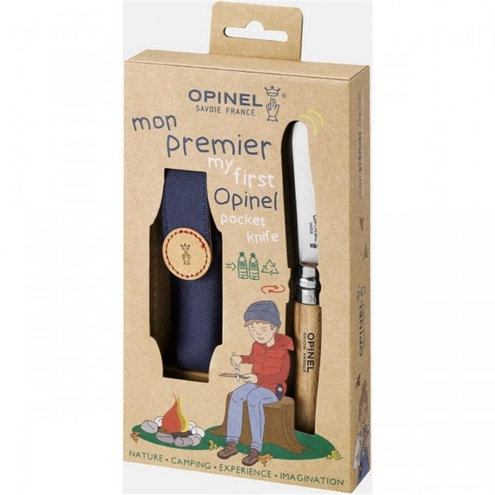 Couteau Pliant pour Enfants Opinel 'Mon Premier' Nr.07 avec Étui Sécure - 1