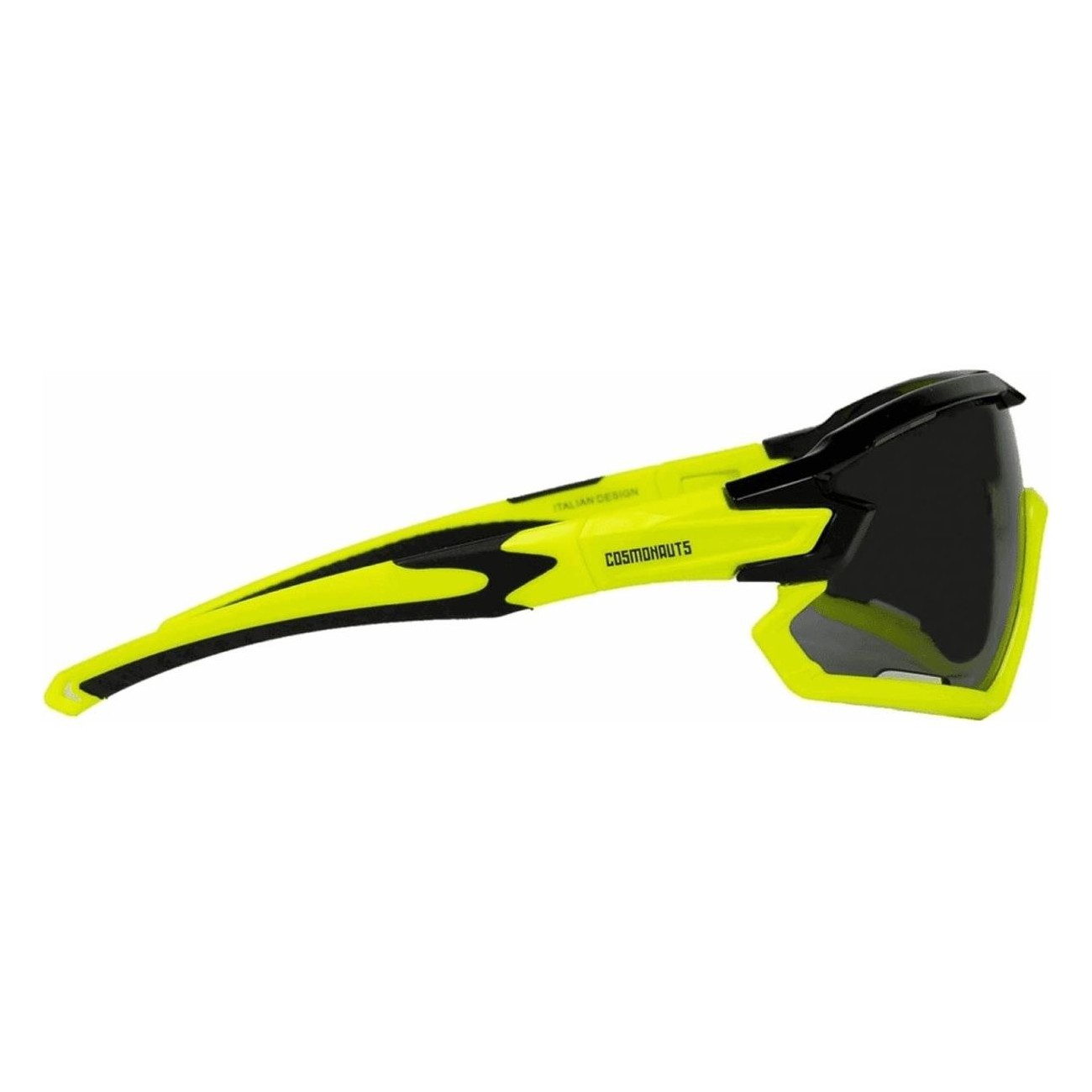 Lunettes de sport Cosmonaut Lunar Roving Noir/Jaune Fluo UV400 - 5