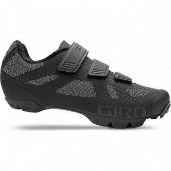 Ranger XC Black Shoes Size 43 - Nylon and Rubber Sole, Ideal for Cross-Country - 1