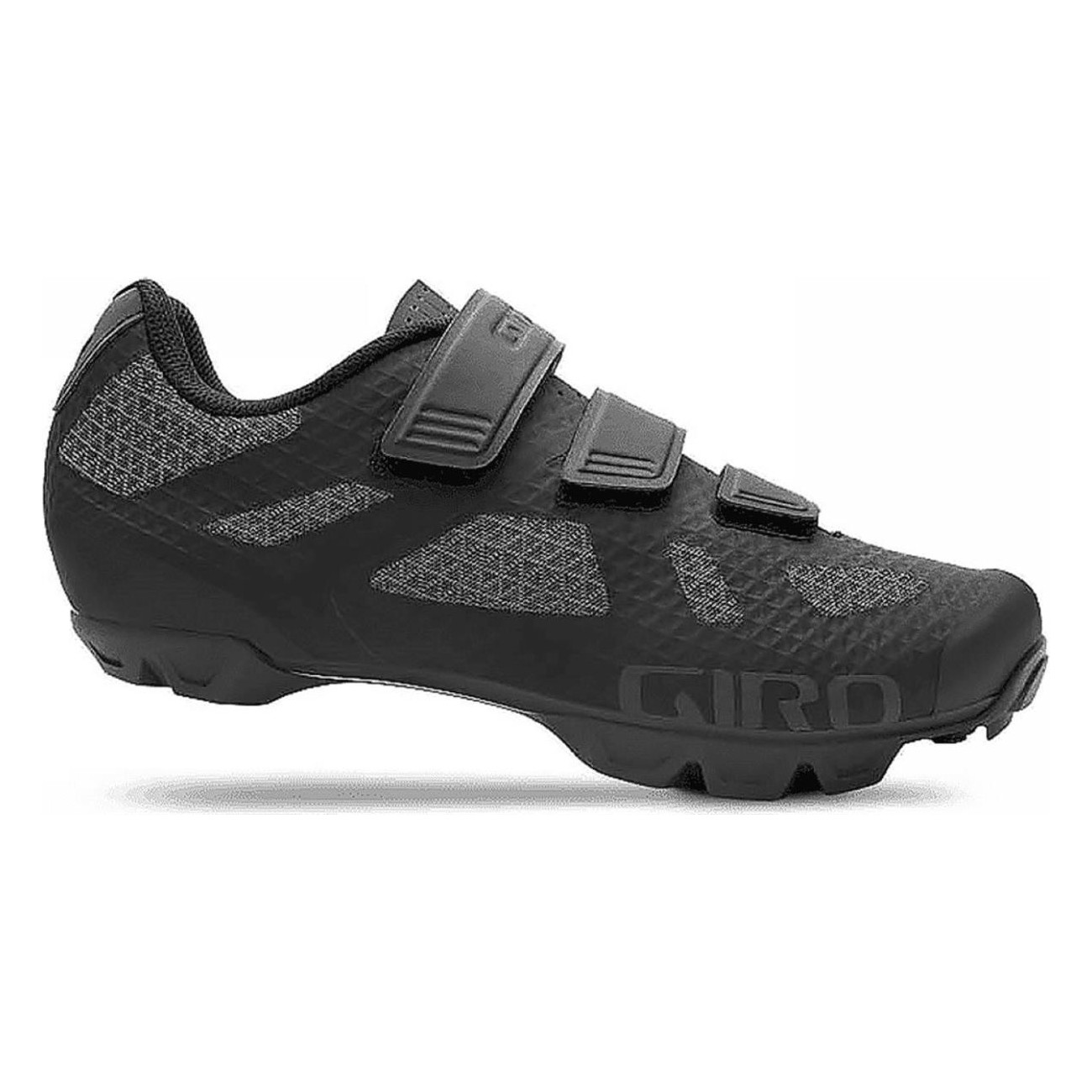 Ranger XC Black Shoes Size 43 - Nylon and Rubber Sole, Ideal for Cross-Country - 1