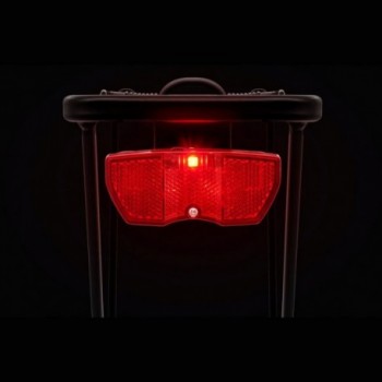 Bonin 1 LED Rear Light, 3 Functions, Battery Powered, Mounting 50/80 mm - 2