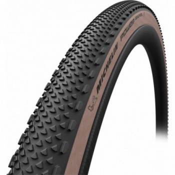 Foldable Tire 700x35 Power Gravel TLR Black/Tan with Bead 2 Bead Protection - 1