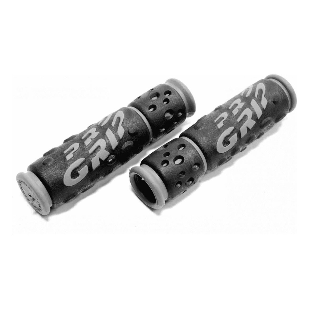 Progrip 953 MTB Grips in Grey/Black Rubber for Adults - 1