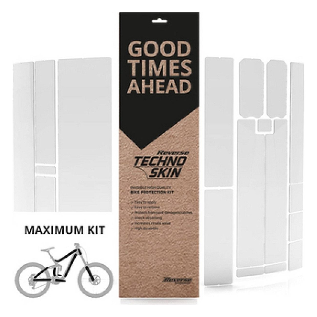 Kit Máximo Reverse TechnoSkin Brillante - Protección Completa para Bicicletas - 1