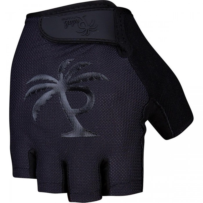 Guantes de Ciclismo Dedos Cortos Midnight XS con Palma de Clarino y Gel - 1