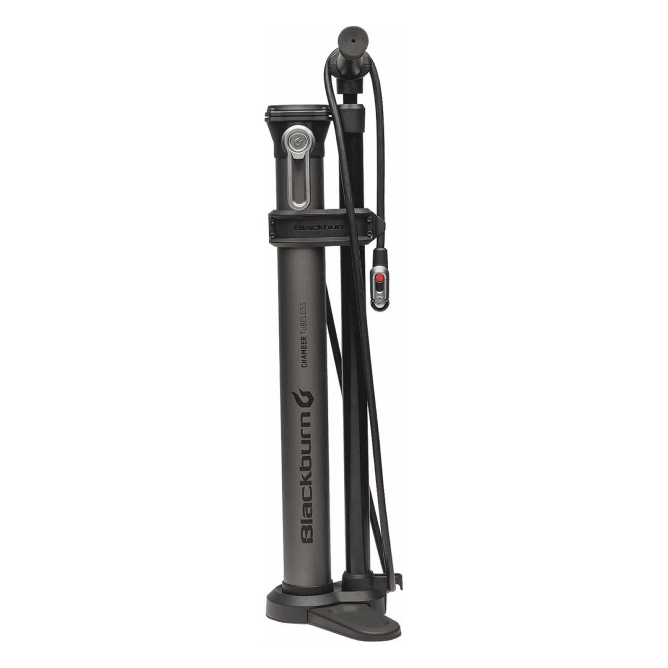 Pompe à pied Tubeless 11 Bar avec manomètre pour valves Presta, Schrader et Dunlop - 2