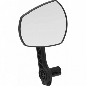 Ambidextrous Bicycle Rearview Mirror in ABS, 80 cm², Fits 16-22 mm Handlebars - 1