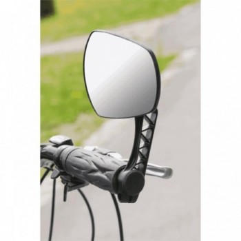 Ambidextrous Bicycle Rearview Mirror in ABS, 80 cm², Fits 16-22 mm Handlebars - 3