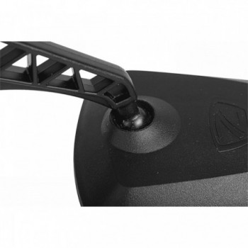 Ambidextrous Bicycle Rearview Mirror in ABS, 80 cm², Fits 16-22 mm Handlebars - 5