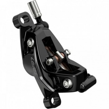 Freno Anteriore Sram Level Silver Stealth Nero - 4 Pistoni, Linea 950mm, Senza Rotore/Adattatore - 4 - Pinze e comandi - 0710845