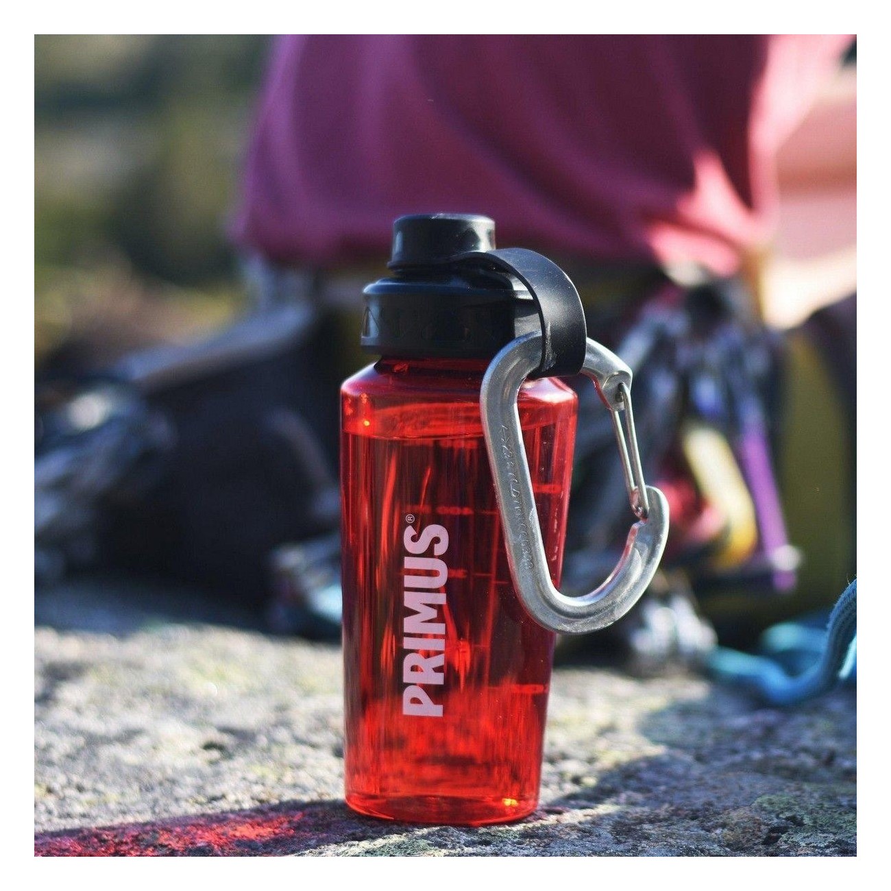 Bouteille TrailBottle Tritan® 0.6L Rouge - Légère et Résistante pour Randonnée - 3