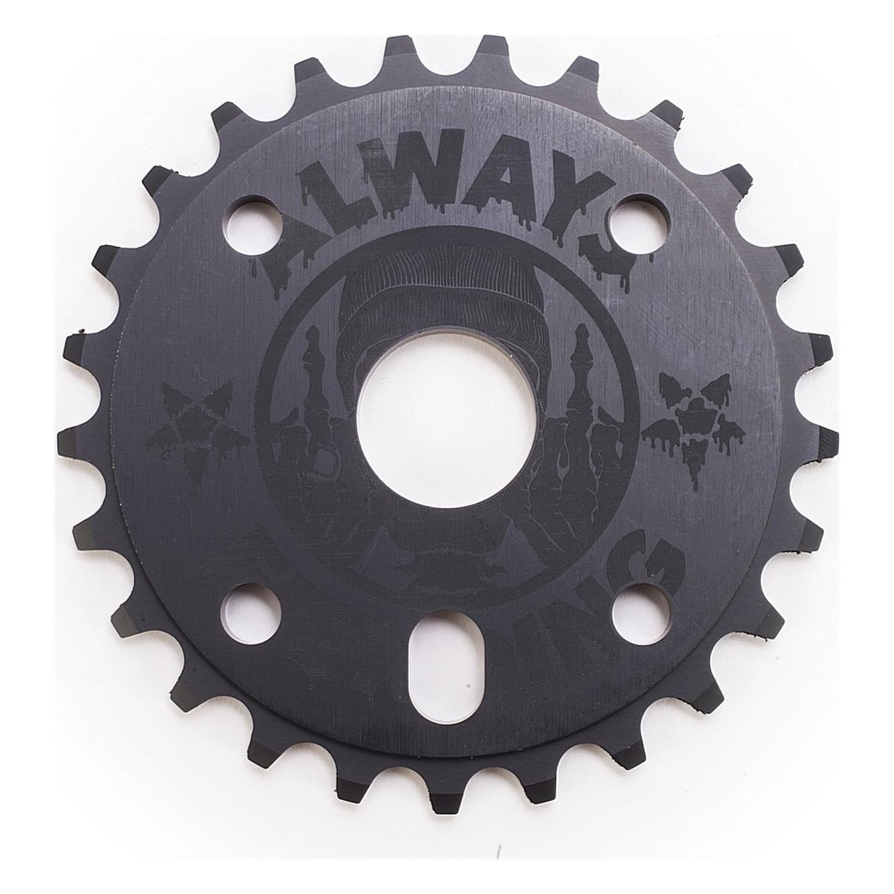 Fiend Reynolds 25T Black CNC Aluminum Sprocket with Adapters - 1