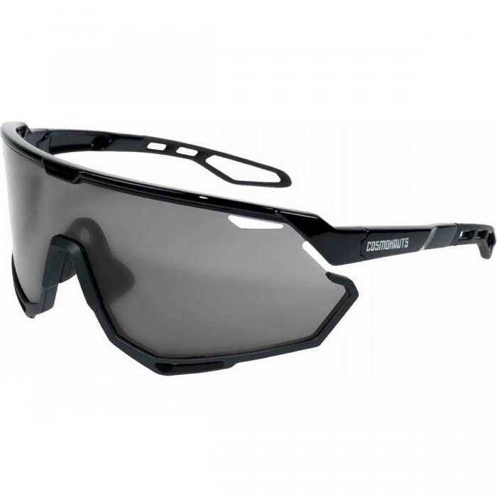 Fahrradbrille Urano New Schwarz Matt UV400 aus TR90 Grilamid - 1