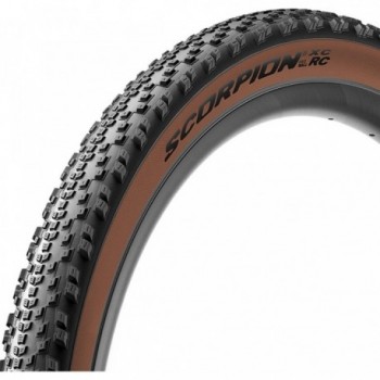 Pneu VTT Pirelli Scorpion XC RC 29x2.40 Noir Marron Classic Prowall - Tubeless Ready, Haute Performance Cross-Country - 1