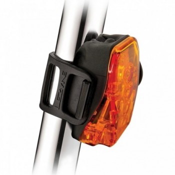 250 Lumen Rear Safety Light with Laser, USB Rechargeable, Black - 4