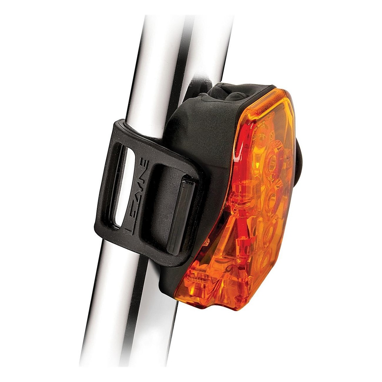 250 Lumen Rear Safety Light with Laser, USB Rechargeable, Black - 4