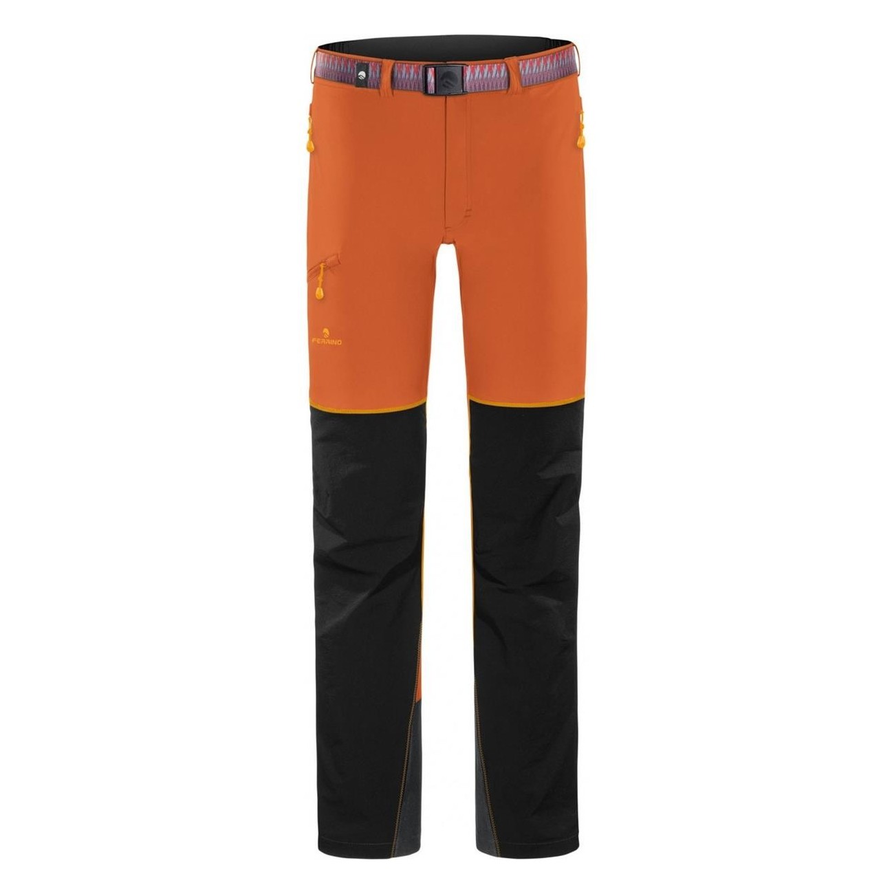 Pantalones Hombre Monviso Naranjas Talla 50 para Trail y Trekking - 1