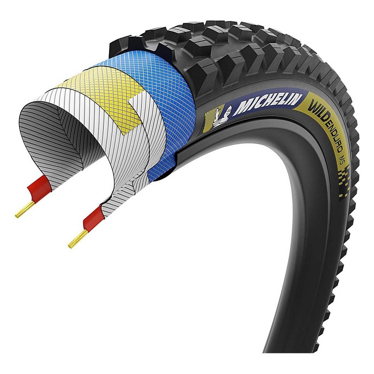 Neumático Michelin Wild Enduro MS TLR 27.5' x 2.40 - Máximo Agarre y Protección - 2