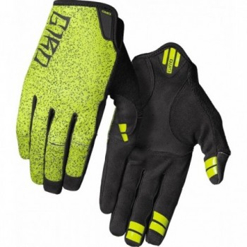 Gants Longs DND 2022 Lime/Noir XL pour Cyclisme Estival - Respirants et Résistants - 1