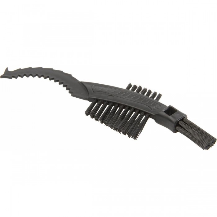 Black Plastic Bike Cleaning Brush with Bag - 1