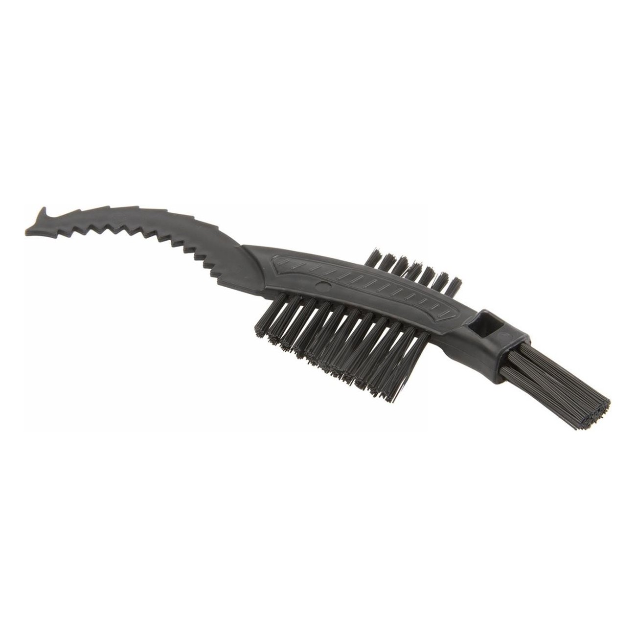 Black Plastic Bike Cleaning Brush with Bag - 1