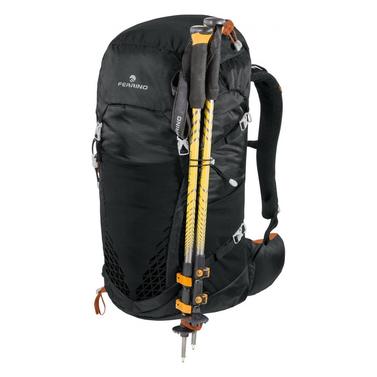 Sac à dos Agile 45L Noir pour Trekking avec Système Hollow Back - 3