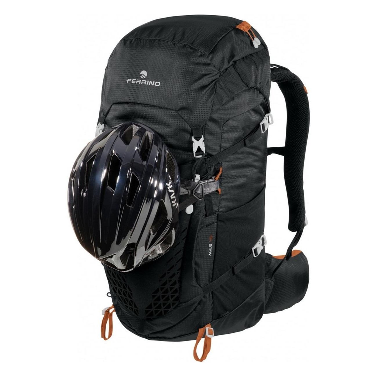 Sac à dos Agile 45L Noir pour Trekking avec Système Hollow Back - 4