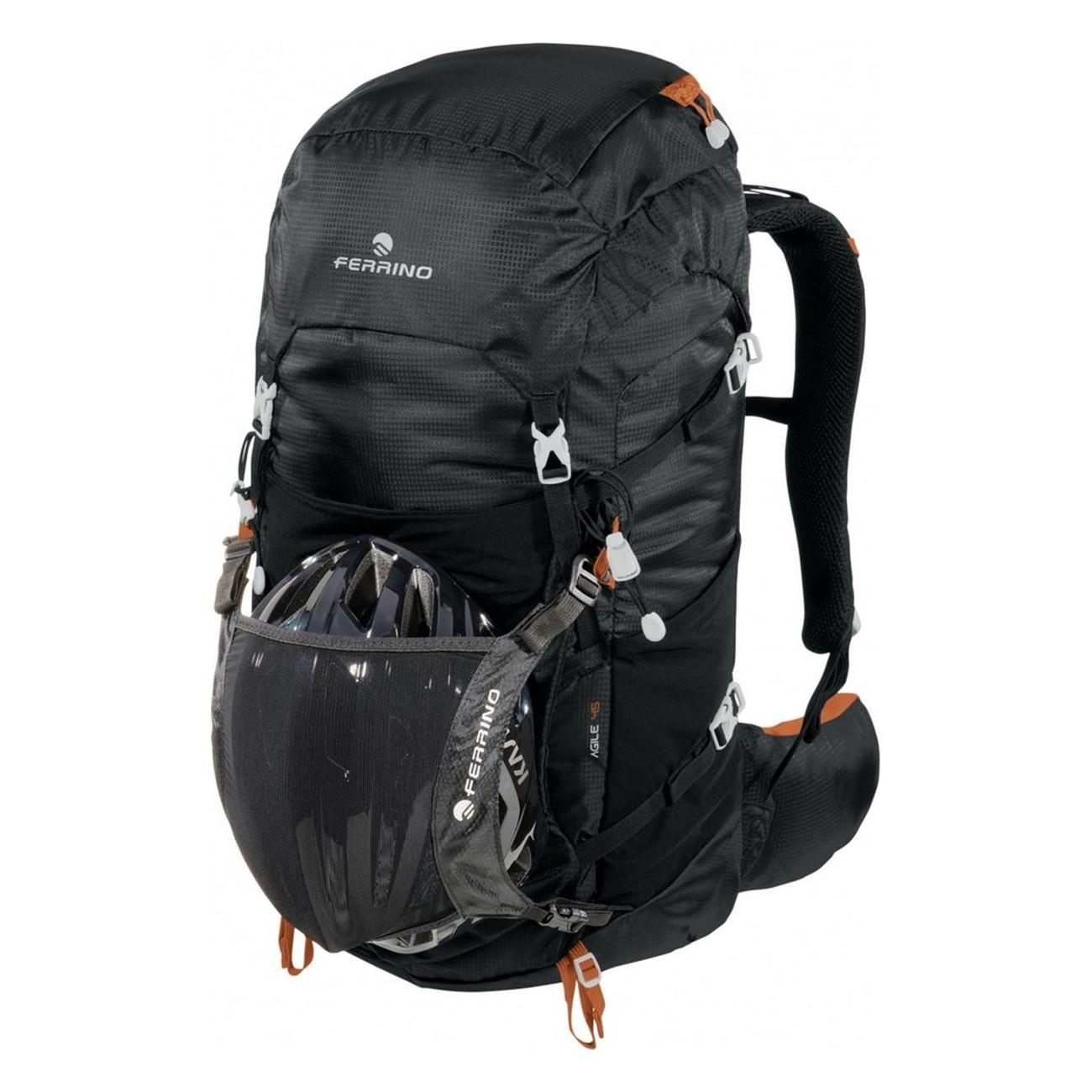 Sac à dos Agile 45L Noir pour Trekking avec Système Hollow Back - 5