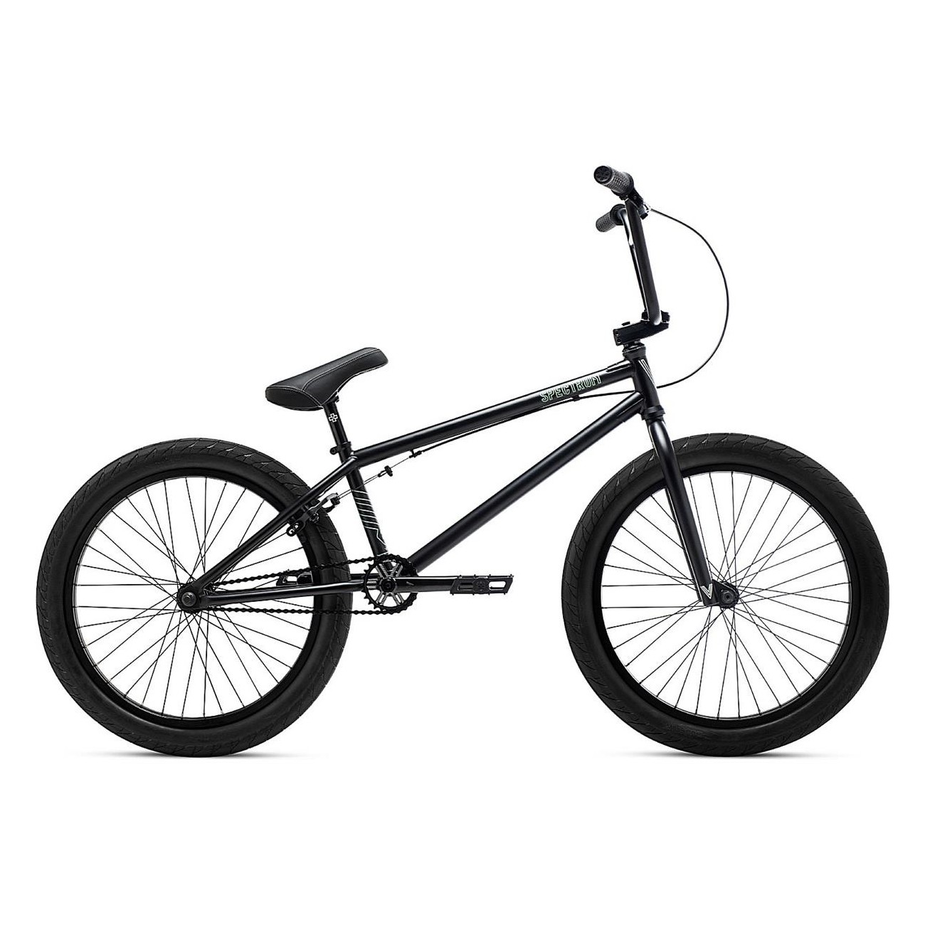 BMX und Pumptrack Bike Grün Spectrum 22 Matt Schwarz 21,75'' - 1