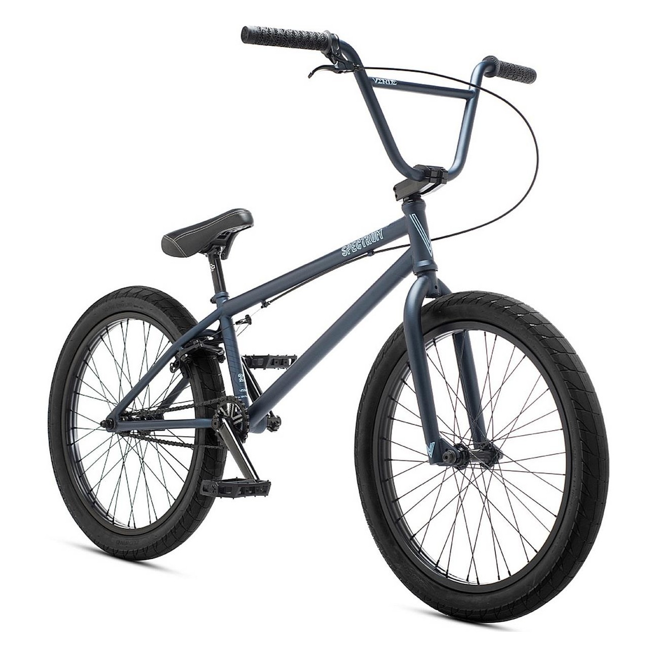 BMX und Pumptrack Bike Grün Spectrum 22 Matt Schwarz 21,75'' - 2