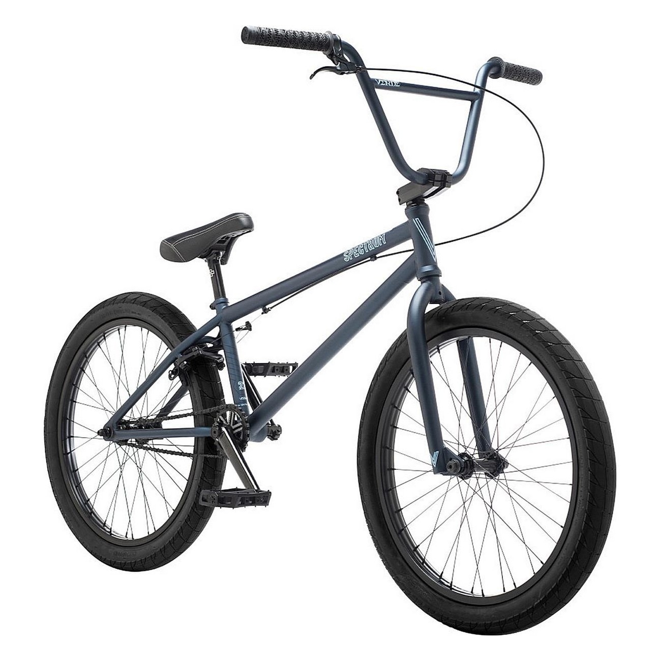 BMX und Pumptrack Bike Grün Spectrum 22 Matt Schwarz 21,75'' - 3