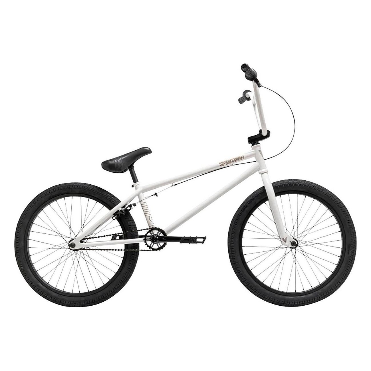 BMX und Pumptrack Bike Grün Spectrum 22 Matt Schwarz 21,75'' - 5