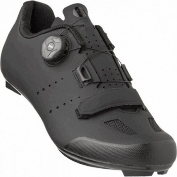 ROAD R610 Unisex Cycling Shoes Black, Nylon Sole, Atop Closure, Size 42 - 1