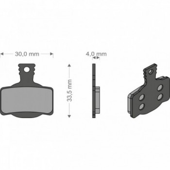 E-Bike and Road Bike Brake Pads Magura MT2-8 Campagnolo Road Disk - 1