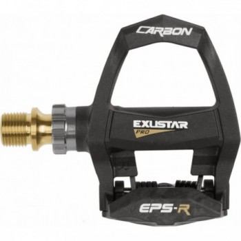 Pedales Exustar E-PR200CKTi de Carbono y Titanio para Ciclismo en Ruta - 1