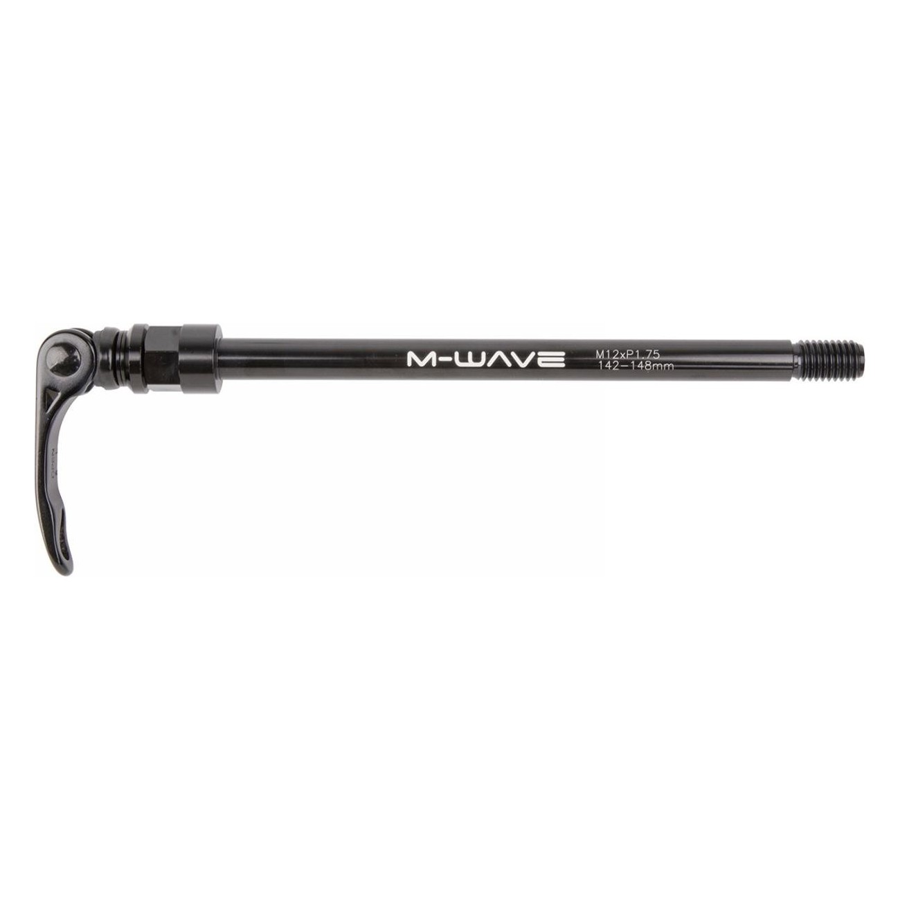 M-Wave Stalwart 180mm Universal Thru Axle with Tow Hook Adapter - 1