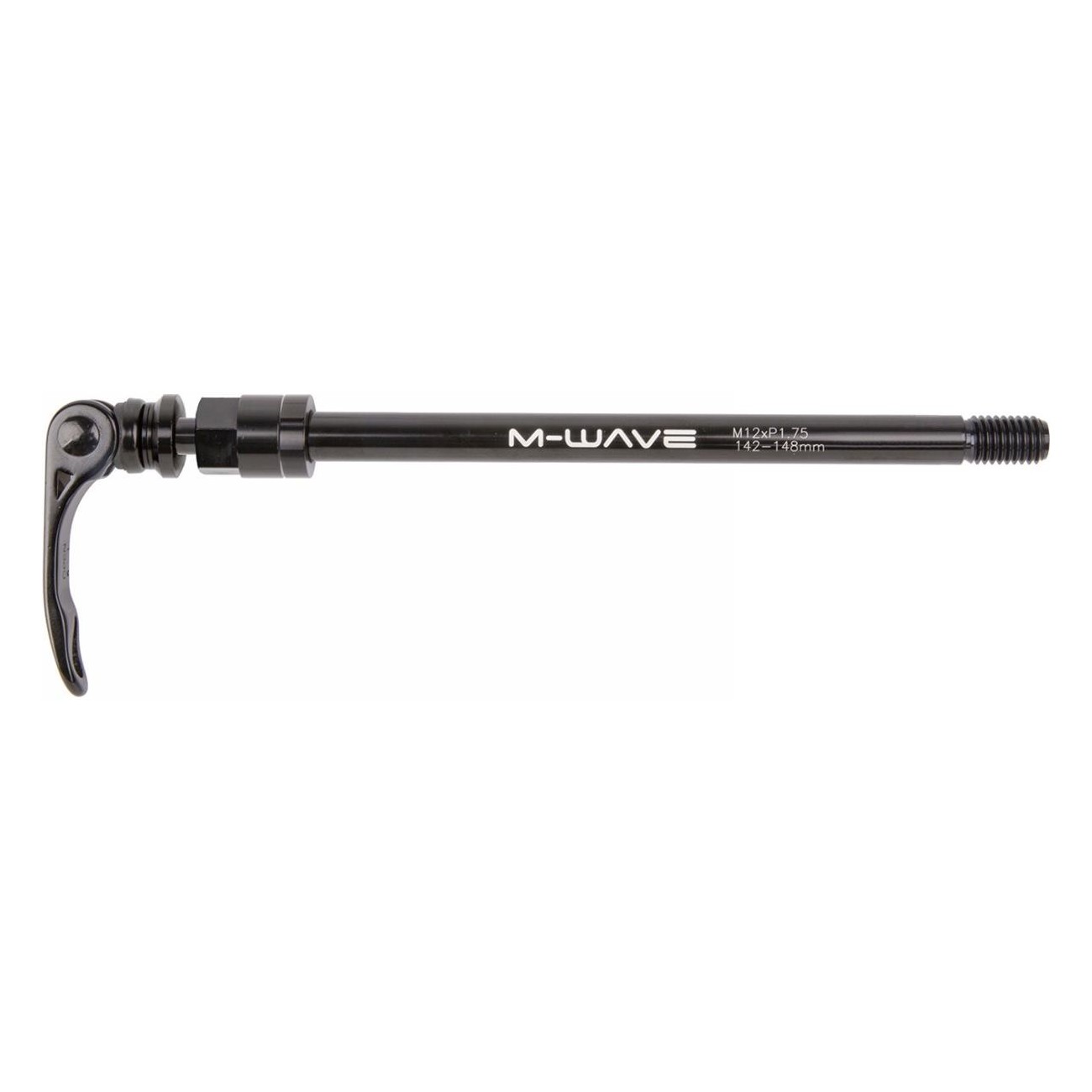 M-Wave Stalwart 180mm Universal Thru Axle with Tow Hook Adapter - 4