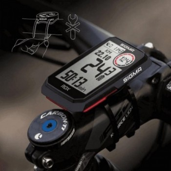 Ordinateur GPS ROX 4.0 Noir Sans Fil avec 30 Fonctions et Altimètre - 2