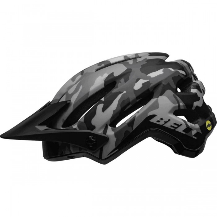 4Forty MIPS Helmet Black/Camo Size M (58-62 cm) with Ventilation & Safety - 1